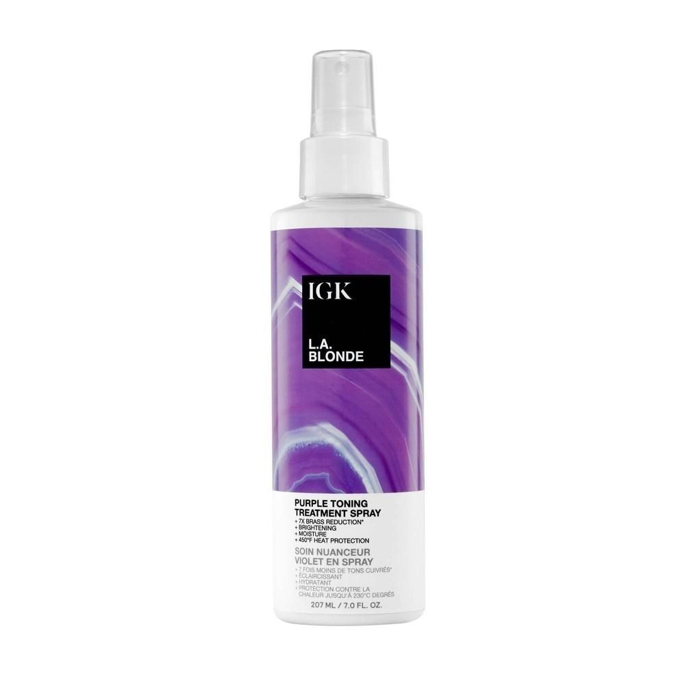 $29 MSRP IGK L.A. Blonde Purple Toning Treatment Spray